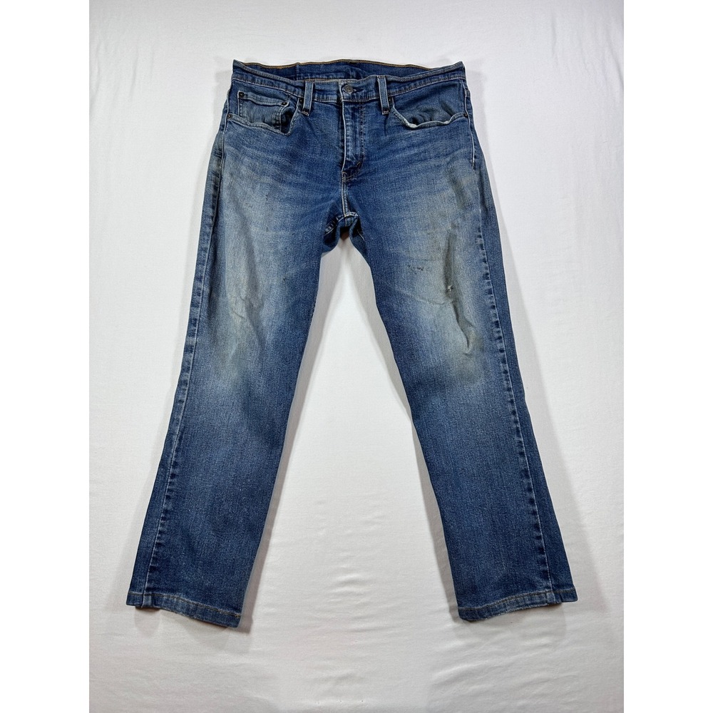 Levis 511 Slim Fit Jeans Mens 34x34 Blue Denim Medium Wash 04511-2746